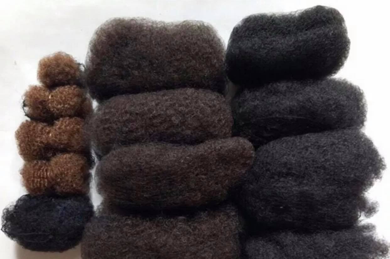 Afro Kinky Bulk Human Hair